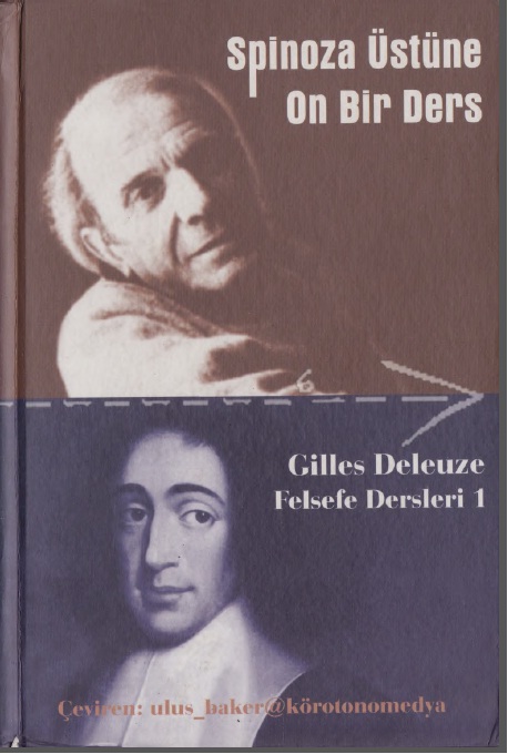 Spinoza Üzerine On Bir Ders-Gilles Deleuze-Çev-Ulus Baker-2000-243