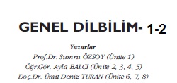 Genel Dilbilim-1-2-Sumru Özsoy-Ayla Balçı-Deniz Turan-2011-435s