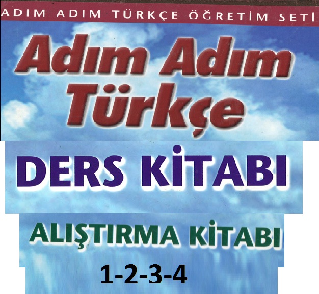 Adım Adım Türkce-Ders-Alişdırma Kitablari-1-2-3-4-2000