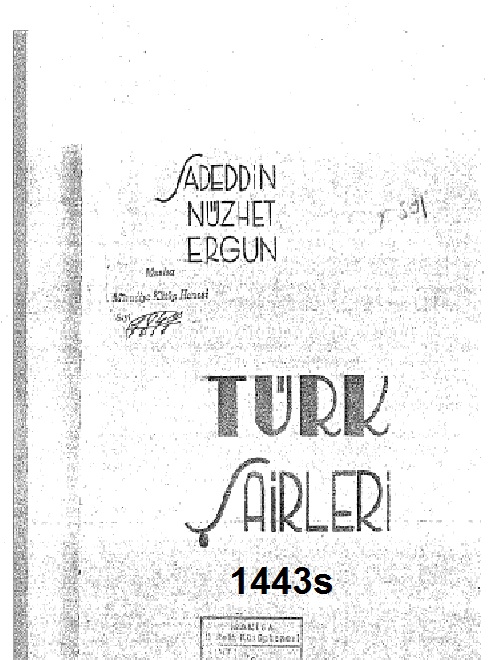 Türk Shairler-1-2-3-4-Sadetdin Nühzet Ergun-1443s