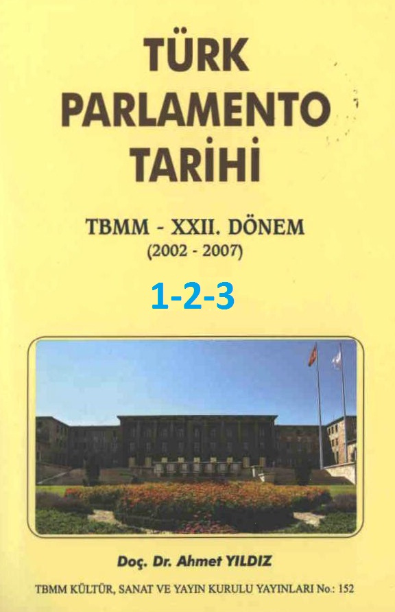 Türk Parlimento Tarixi-1-2-3-XXII.Donem-2002-2007ahmed Yıldız-2212s