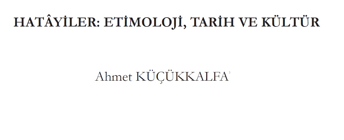 Xetayiler-Etimoloji-Tarix Ve Kültür-Ahmed Küçükqalfa-39s