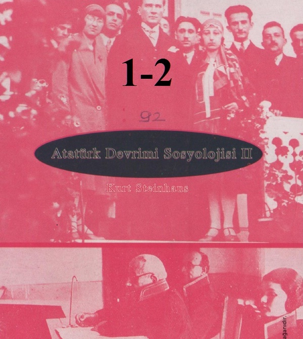 Atatürk Devrimi Sosyolojisi-1-Kurt Steinhaus-1999-103s