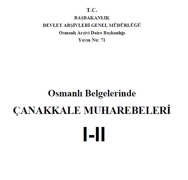 Osmanlı Belgelerinde Çanaqqala Maharibeleri-1-2-2005-353s