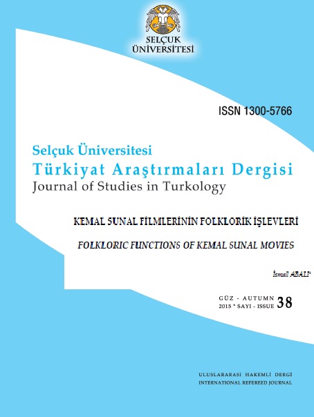 Kemal Sunal Filmlerinin Folklorik İşlevler-Ismayıl Abalı-2016-12s