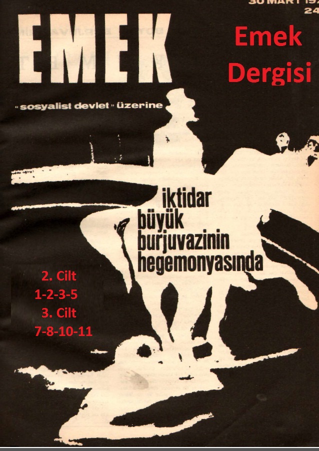 Emek Dergisi 1.Cilt-01-11. Sayi-1970