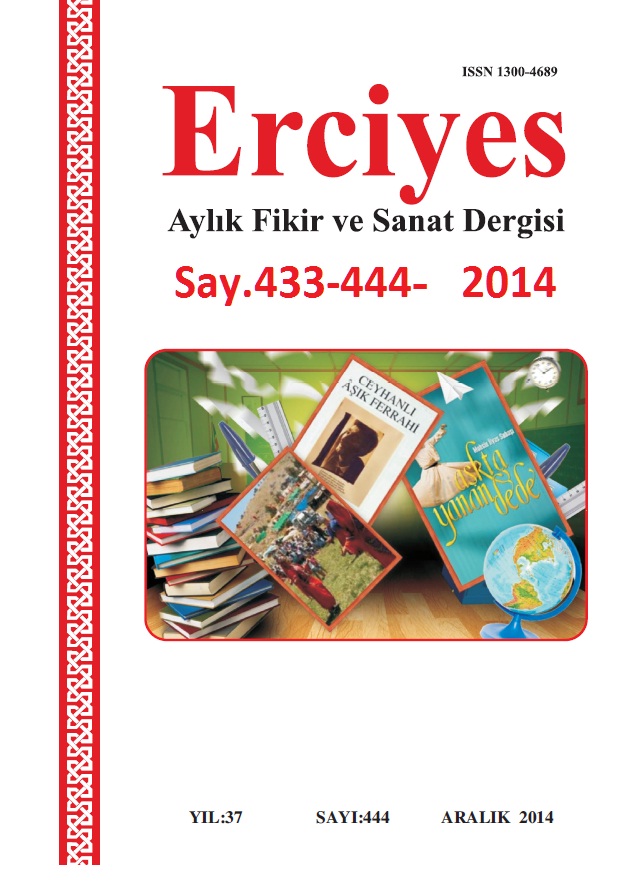 Erciyes-Aylıq Fikir Ve Sanat Dergi-433-444-Alim Gerçel-2014