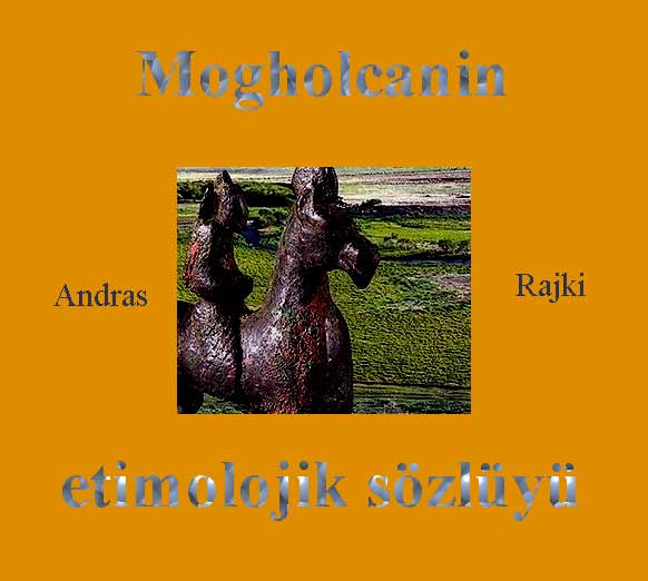 Moğolcanın Etimolojik Sözlügü