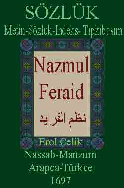 Nazmul Feraid-Metin-Sözlük-Indeks-Tıpkıbasım