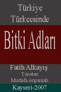 Türkiye Türkcesinde Bitki Adları