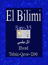 ELBILIMI-Say-35-ائل بیلیمی-Ebced-Tebriz-Qırov-1390