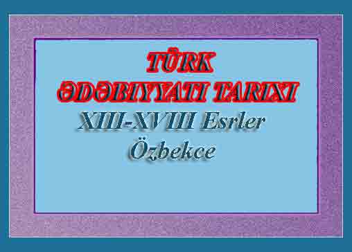 Türk edebiyatı Tarixi