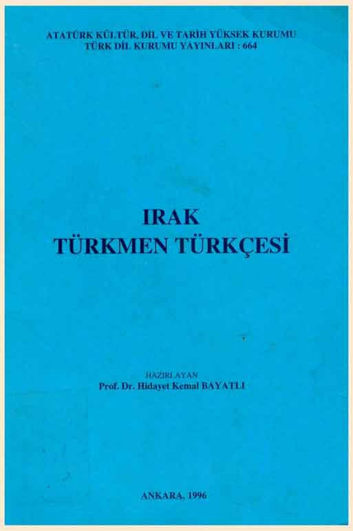 Irak Türkmen Türkcesi
