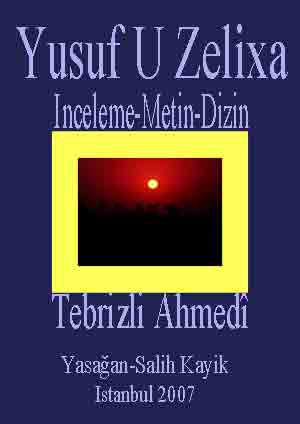 Yusuf U Zelíxa-Tebrizli-Ahmedi
