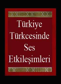 Türkiye Türkcesinde Ses Etkileşimleri