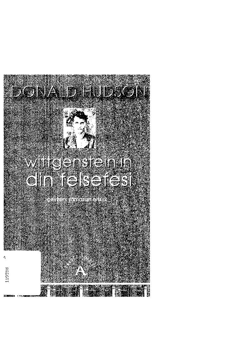 Wittgensteinin Din Felsefesi-Donald Hudson-Çev-Ramazan Ertürk-2000-87s