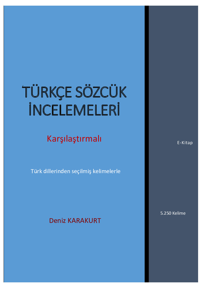 Inceleme Sözlüğü-Deniz Qaraqurd-2019-453s