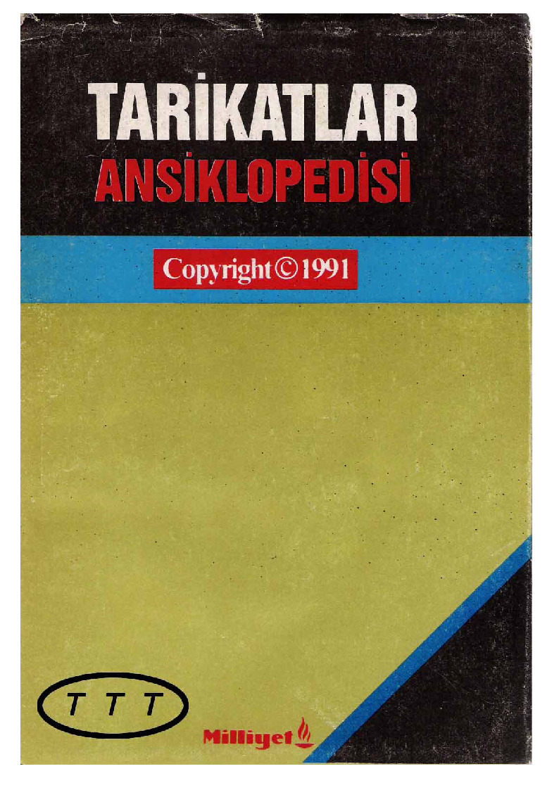 Teriqetler Ansiklopedisi-Ahmed Güner-1991-434s