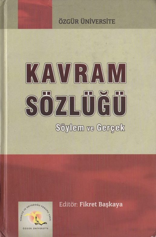 Qavram Sözlüğü Söylem Ve Gerçek-Fikret Başqaya-2005-710s