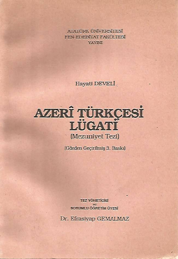 Azeri Türkcesi Luğeti-Hayatı Develi-1992-229