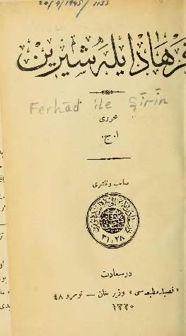 Ferhad Ile Şirin-A.C-Ebced-1330h-120s
