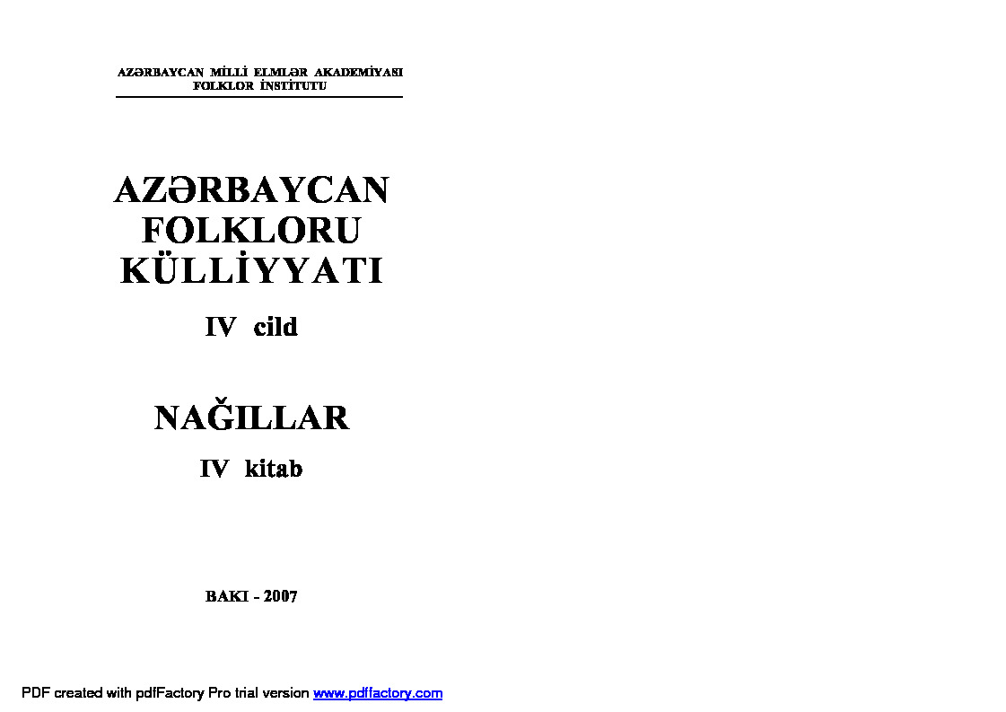 Azerbaycan Folkloru Kulliyyati-Nağıllar-4-Baki-2007-400s