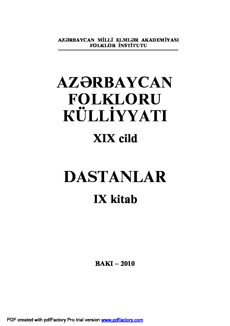 Azerbaycan Folkloru Kulliyyati-Qurbani-Ustadname-Destanlar-3-Baki-2010-383s