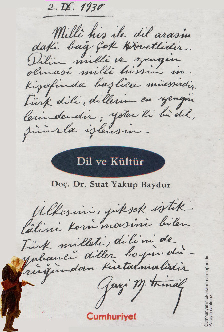 Dil ve Kültür-Suat Yakup Baydur-1952-161s
