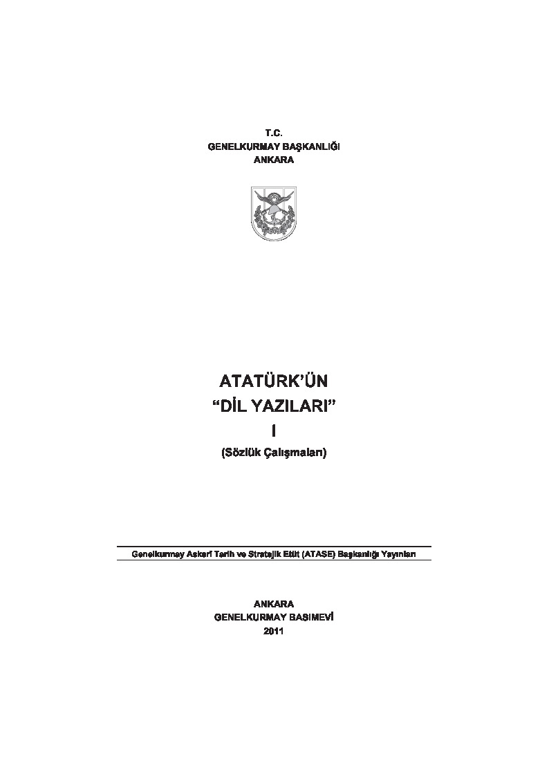 Atatürkün Dil Yazıları-2011-383s