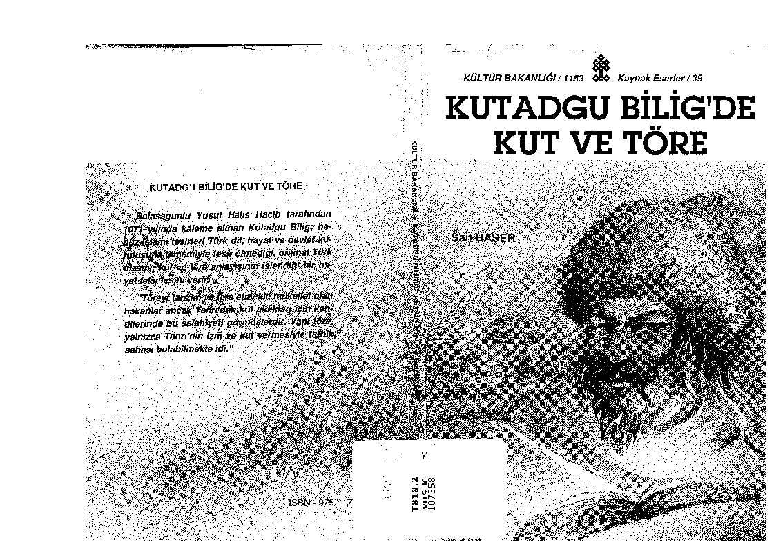 Qutadqu Bilikde Kut Ve Tore-Seid Başer-1990-129s