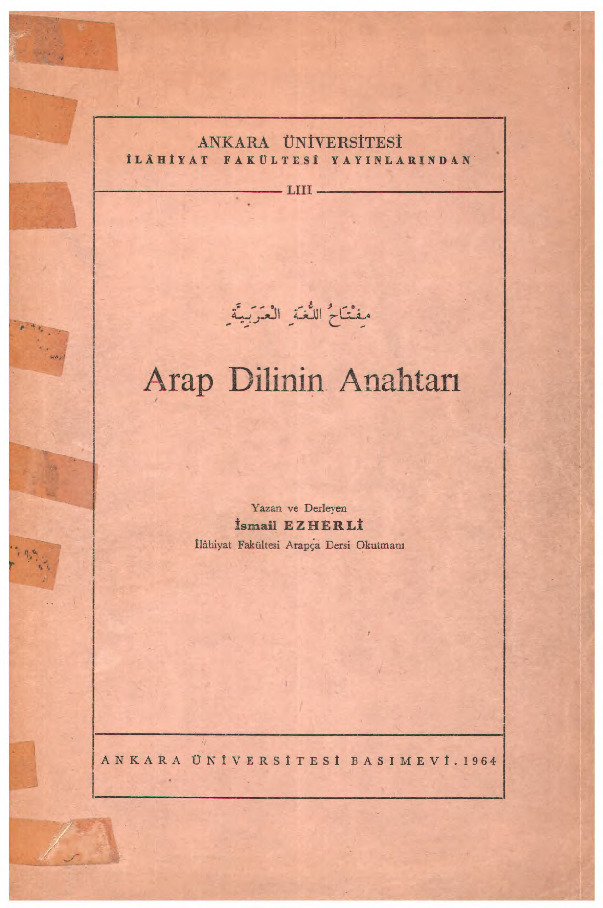 Ereb Dilinin Anahdarı-Ismayıl Ezheri-1964-100s+Türkiye Türkcesinde Cinsiyet-Enfel Doğan-10s