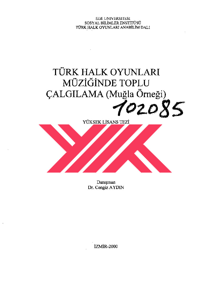Türk Xalq Oyunları Müziğinde Toplu Calqılama-Tarkan Erkan-2000-119s