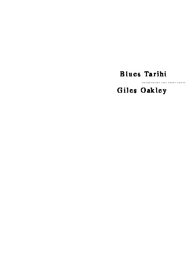 Blues Tarixi-Şeytanın Müziği-Giles Oakley-Aydemir Özgül-1997-382s