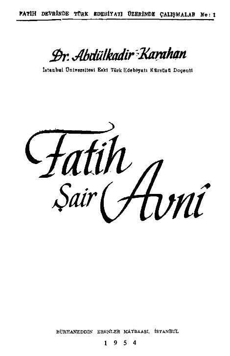 Fatih Şair Avni-Abdülqadir Qaraxan-1954-41s