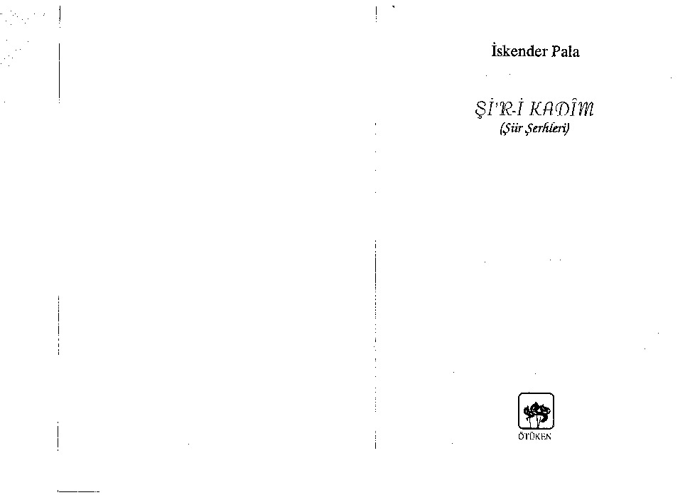 Şiiri Qedim- Şiir Şerhleri-Iskender Pala-1997-140s