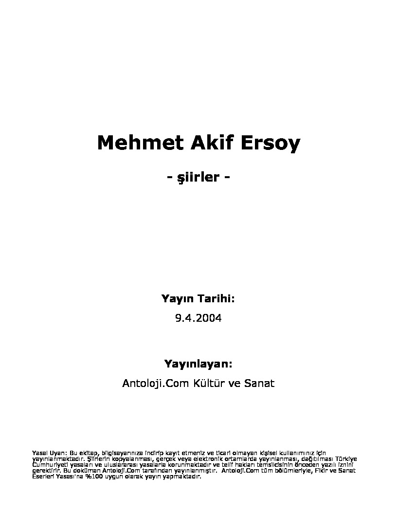 Şiirler-Mehmed Akif Ersoy-2004-63s