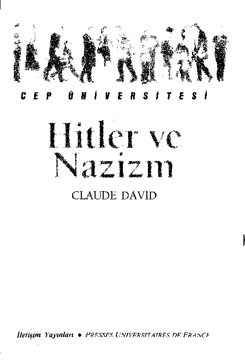 Hitler Ve Nazizm-Claude David-Hüseyin Boysan-2005-127s