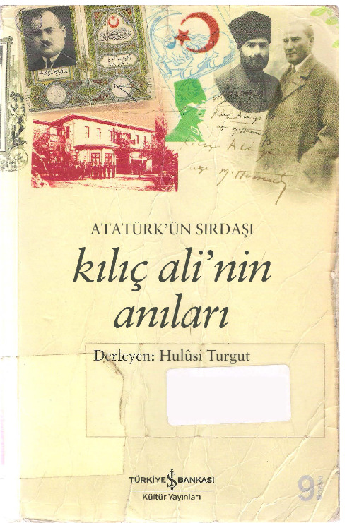 Atatürkün Sırdaşı Qılıc Alinin Anıları-Xulusi Turqut-2007-434s
