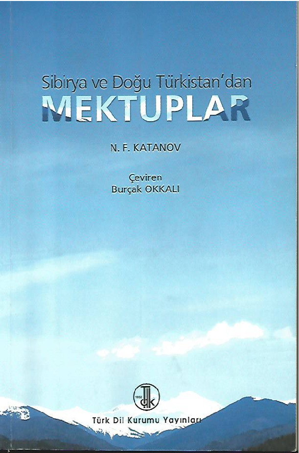 Sibirya Ve Doğu Türkistandan Mektublar-N.F.Katanov-2008-86s