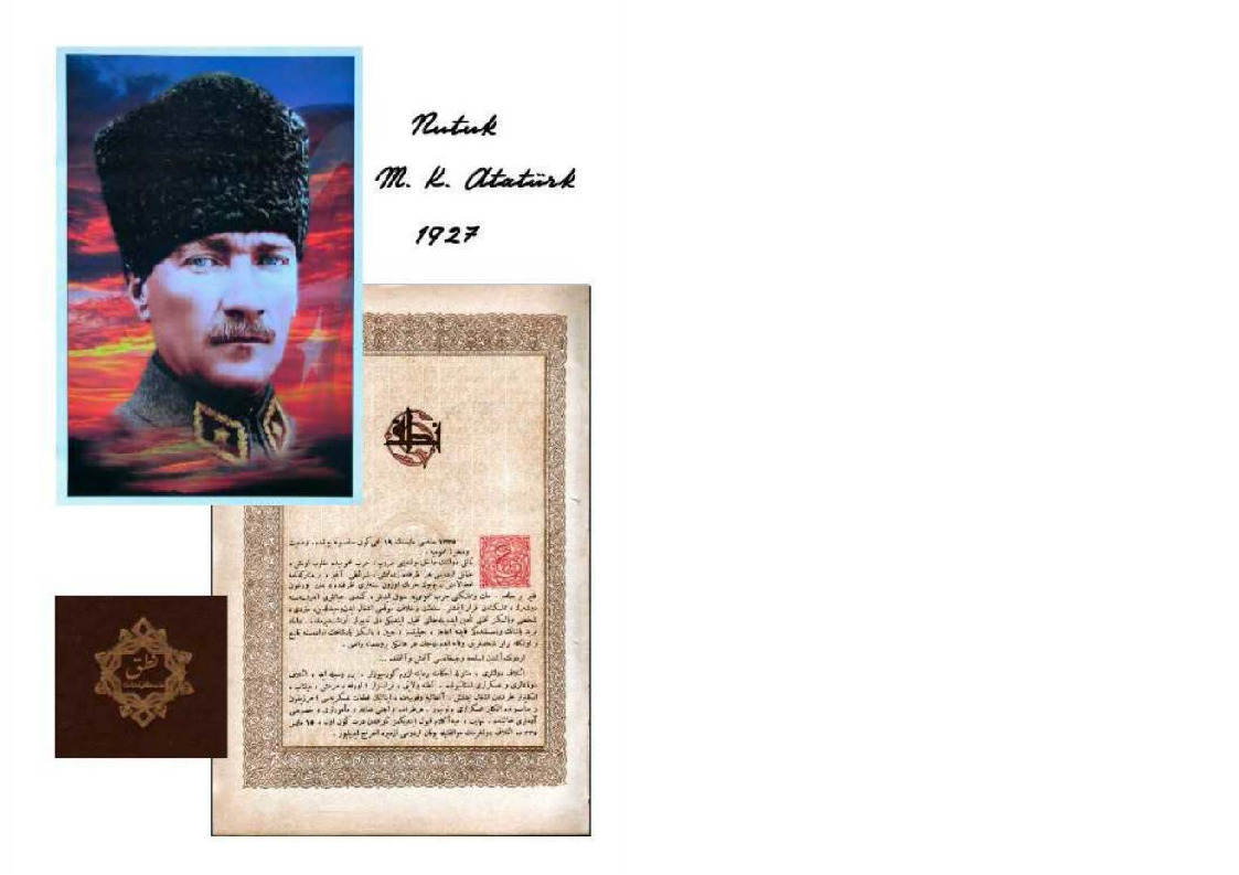 Nutuq-1927-Mustafa Kemal Atatürk-Bedi Yazıçı-1995-1248s
