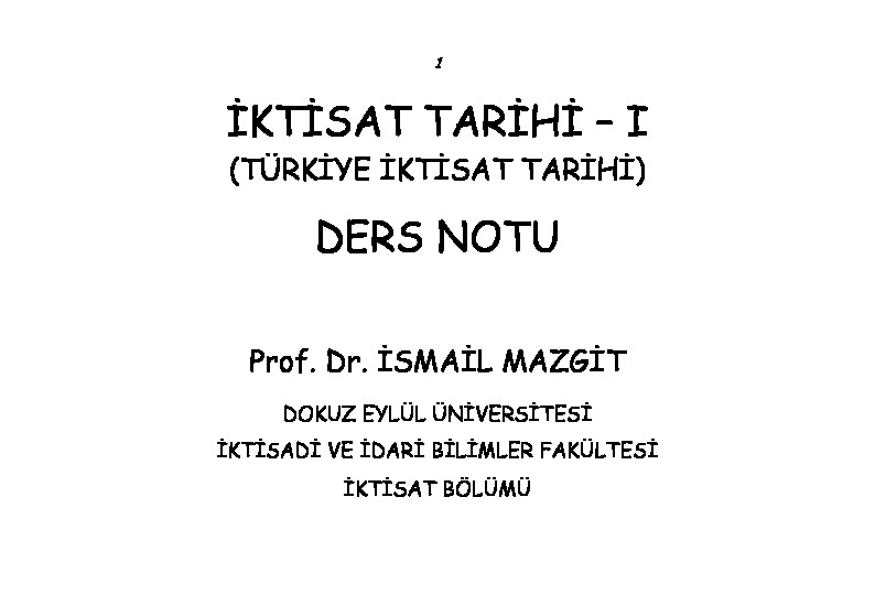 Türkiye Iqtisad Tarixi-1-Ismyıl Mazgit-27s