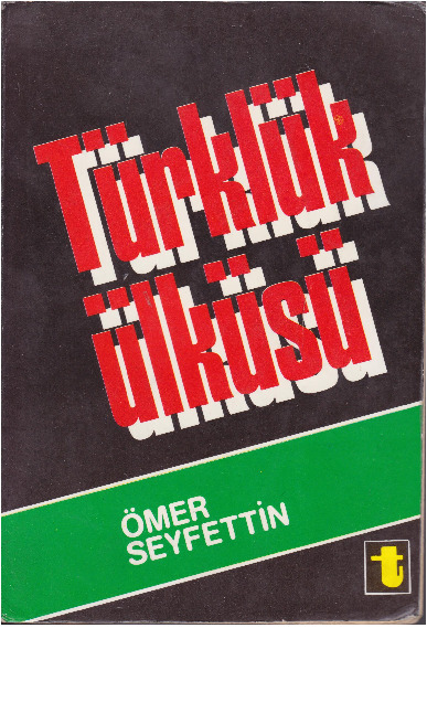 Türklük Ülgüsü-ömer Seyfetdin-1990-186s