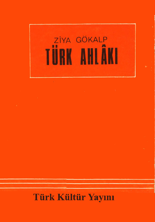 Türk Exlaqi-Ziya Gökalp-1977-224s