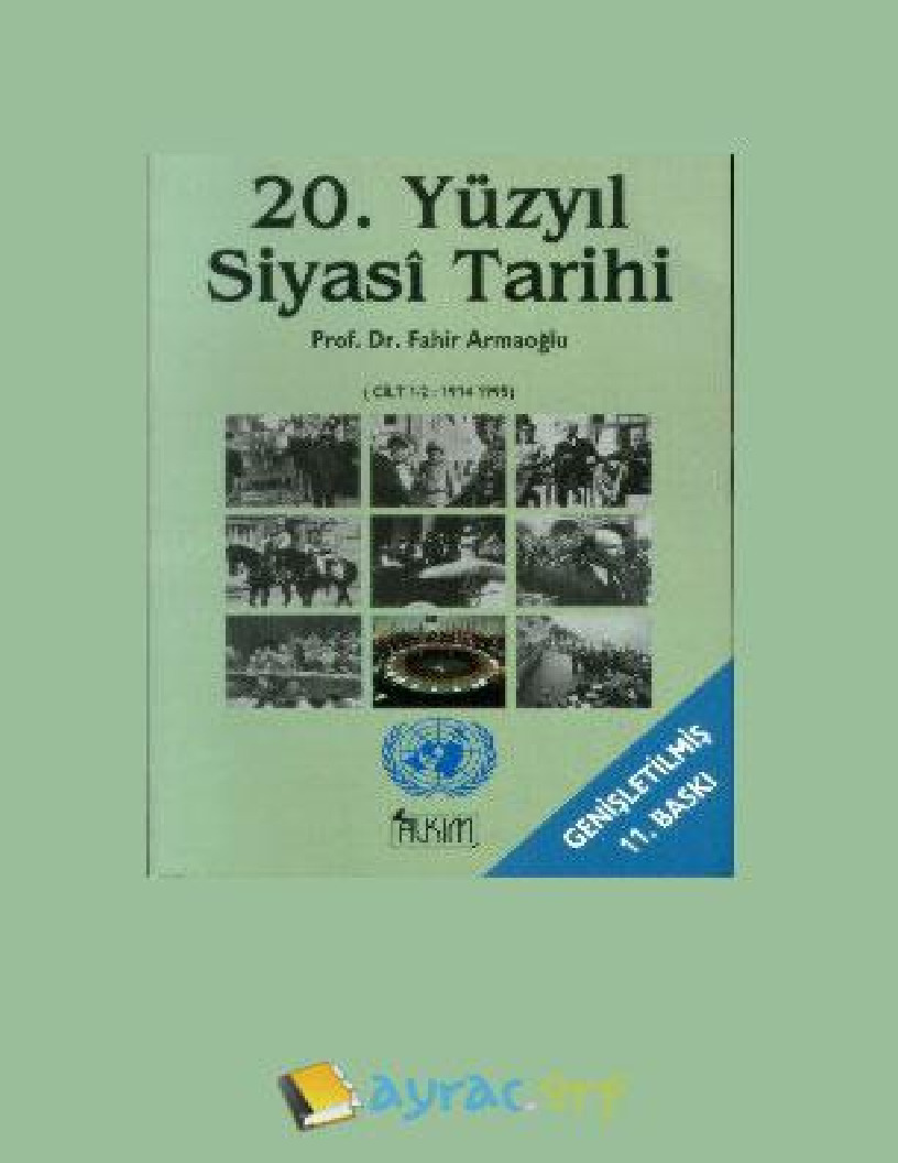 20.Yüzyıl Siyasi Tarixi-1914-1995-Faxir Armaoğlu -2001-583s
