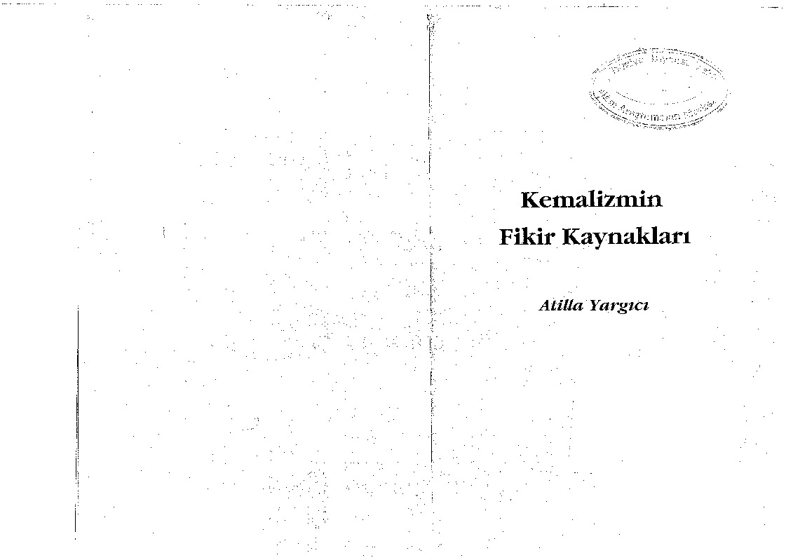 Kemalizmin Fikir Qaynaqları-Atilla Yarqıçı-1993-86s