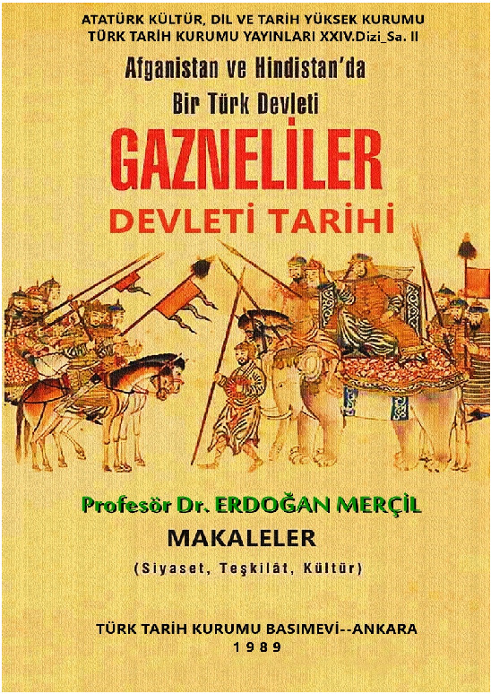 Qezneliler Devleti Tarixi-Efqanistan Ve Hindustanda Bir Türk Devleti-Erdoğan Mercil-1989-130s