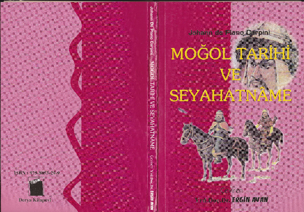 Moğol Tarixi Ve Seyahetname-Johann De Plano Carpini-Ergin Ayan-1999-141s