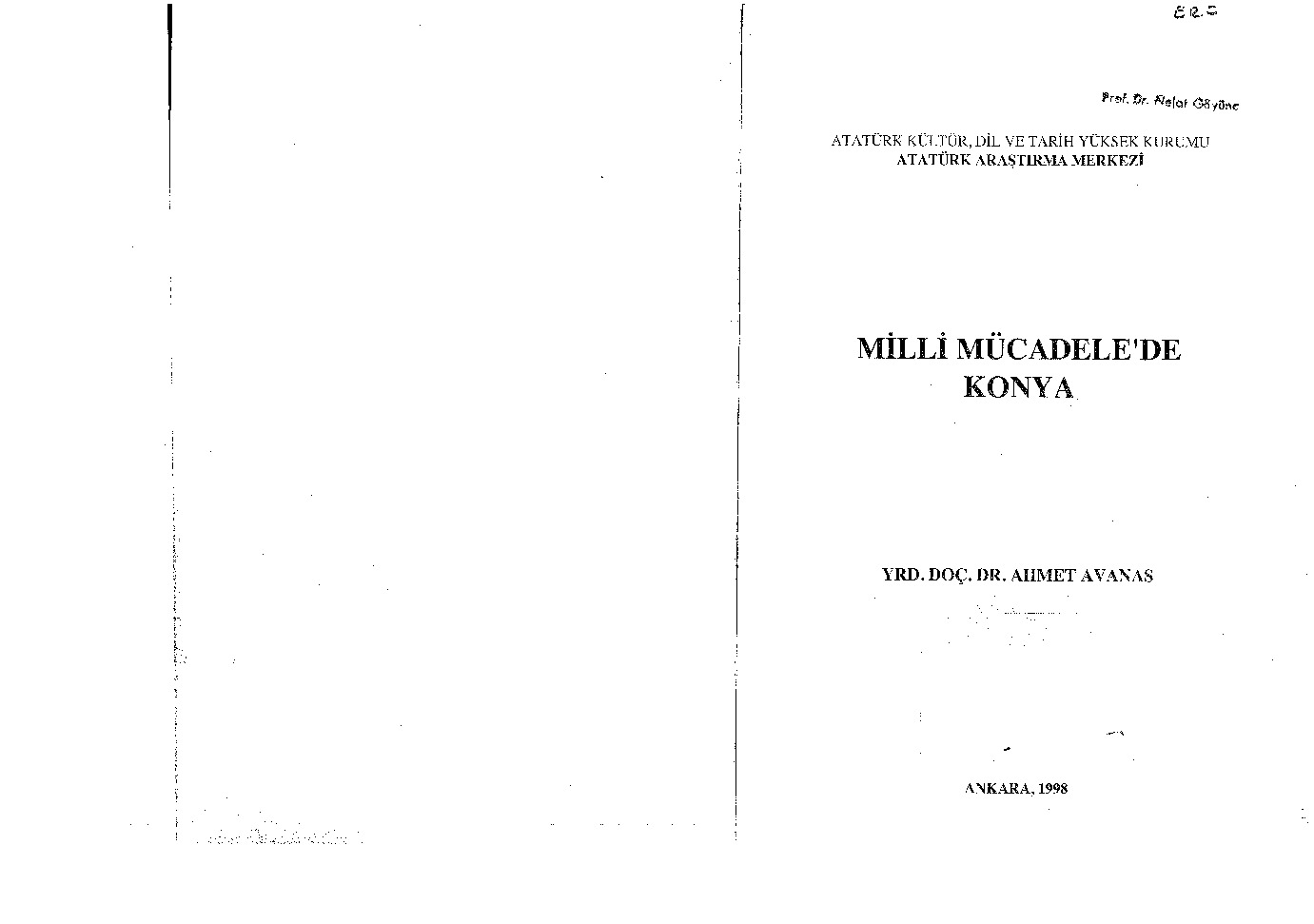 Milli Mucadilede Qunya-Ahmed Avanas-1998-288s