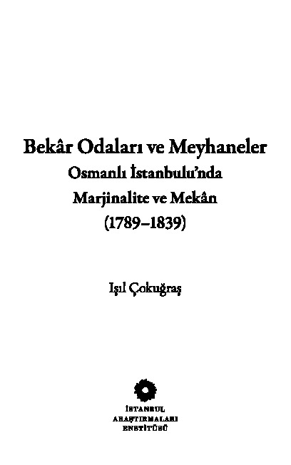 istanbulunda marjinalite ve mekan 2016 297s