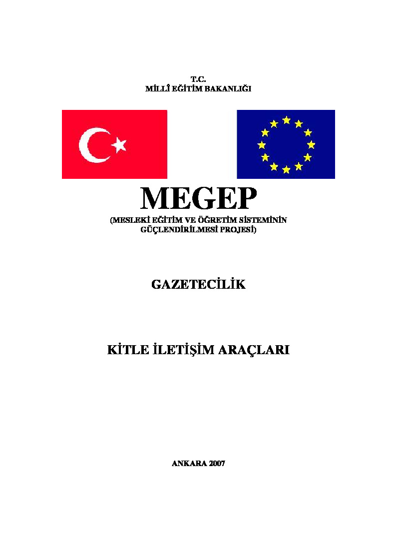 Qezeteçilik-Megep-Kitle Iletişim Aracları-2007-47s